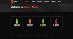 Desktop Screenshot of gminormusic.com