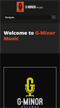 Mobile Screenshot of gminormusic.com